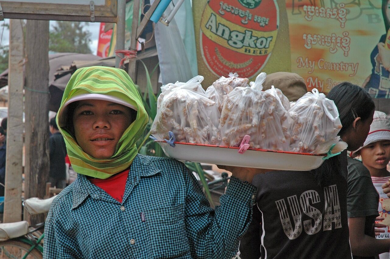 Street Vendor Siem Reap, Cambodia